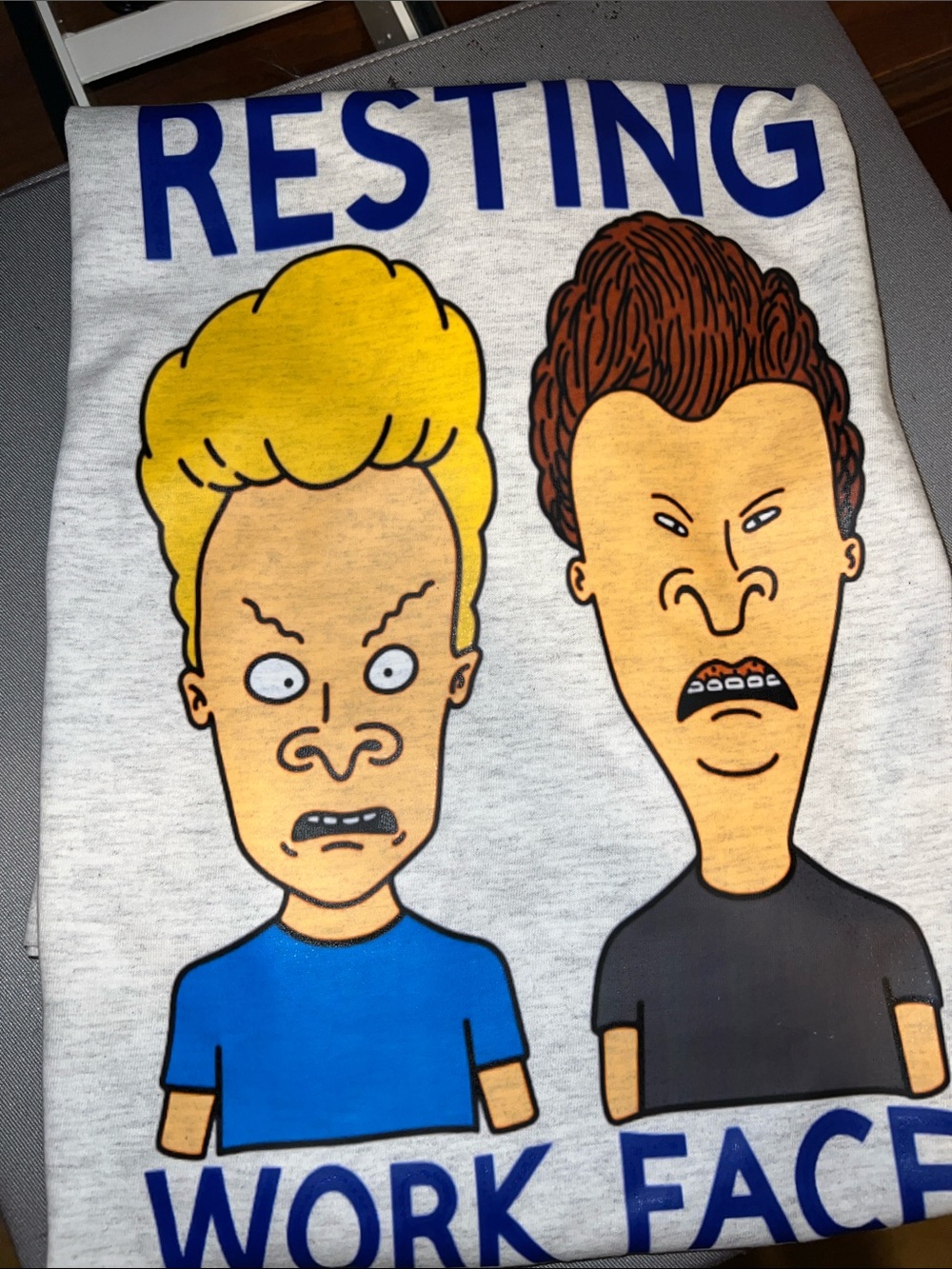 NEW! RESTING WORK FACE tshirt